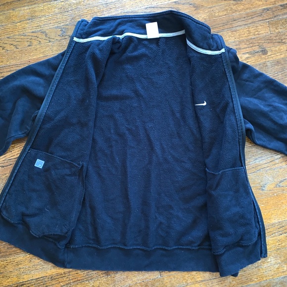 Nike Full-ZIP Jacket Small Check Swoosh Size Large - Picture 2 of 8